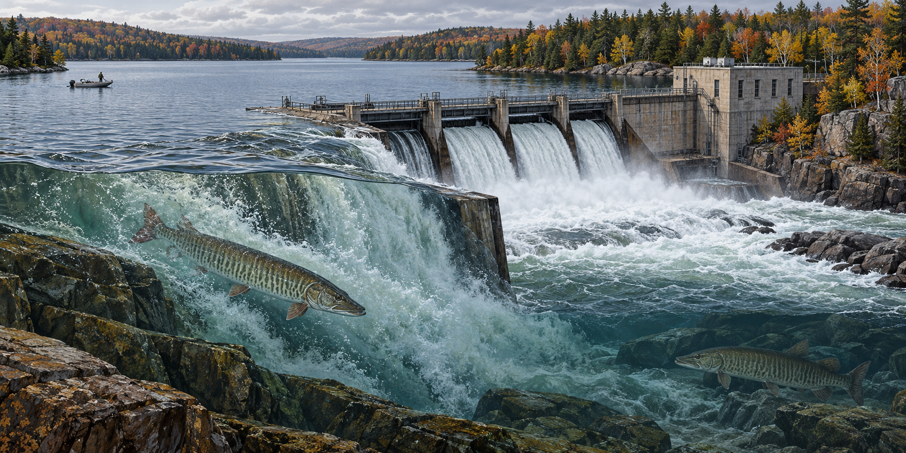 Illustration for The Dam Is Not the End of the Musky Map